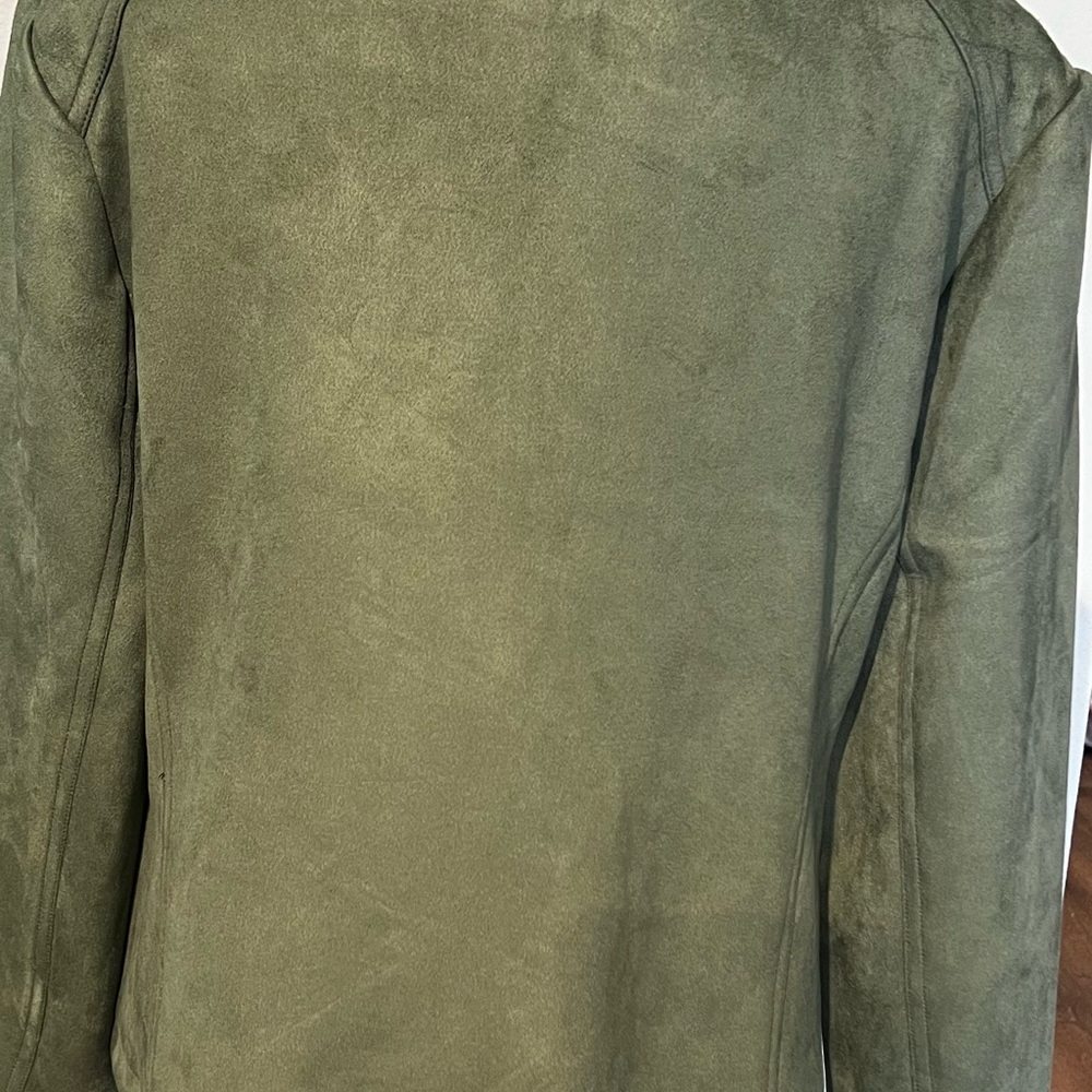 NEW - NY&Co - man made suede moto jacket - Picture 6 of 8